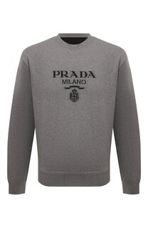 Хлопковый свитшот Prada