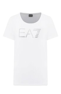 Хлопковая футболка Ea 7