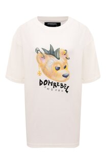 Хлопковая футболка DOMREBEL