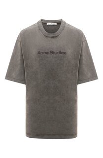 Хлопковая футболка Acne Studios