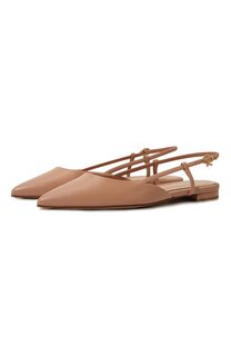 Кожаные балетки Gianvito Rossi