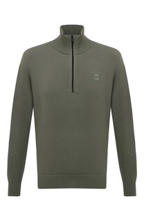 Джемпер из хлопка и кашемира BOSS
