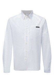 Хлопковая рубашка Prada