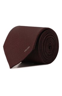 Шелковый галстук Prada