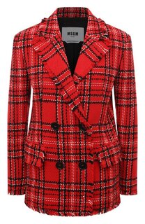 Твидовый жакет MSGM