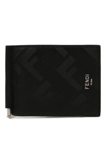 Кожаный зажим для купюр Fendi