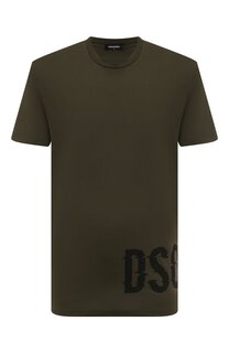 Хлопковая футболка Dsquared2