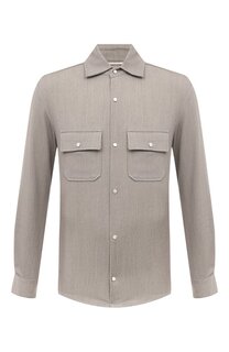 Шерстяная рубашка Marco Pescarolo