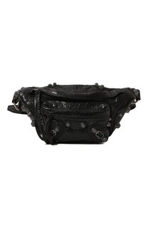 Кожаная поясная сумка Le Cagole Balenciaga