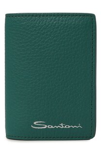 Кожаный футляр для кредитных карт Santoni
