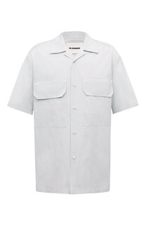 Хлопковая рубашка Jil Sander