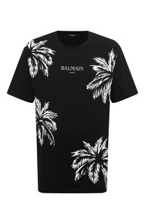 Хлопковая футболка Balmain