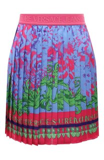 Плиссированная юбка Versace Jeans Couture