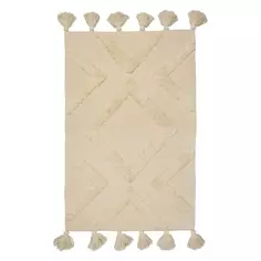 Коврик для ванной Zenfort Прованс Руны 60x90 см цвет бежевый
