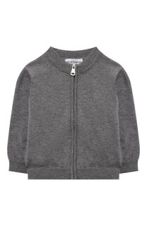 Кардиган из хлопка и шерсти Emporio Armani