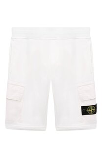 Хлопковые шорты-карго Stone Island