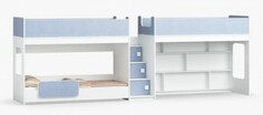 Кровати для подростков Подростковая кровать Легенда трехъярусная 43.4.2 Legenda