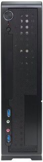 Корпус mini-ITX HIPER Office D3020 U3 черный, БП 500W, 2*USB 3.0, audio
