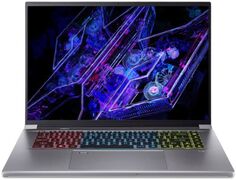 Ноутбук Acer Predator Triton PTN16-51-988U NH.QPNCD.003 U9-185H/32GB/2TB SSD/GeForce RTX 4060 8GB/16" WQXGA IPS/WiFi/BT/cam/Win11Home/silver