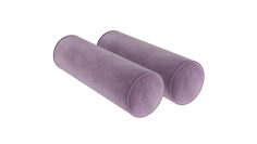 Подушки-валики Amani Casanova lilac, комплект из 2 штук Аскона
