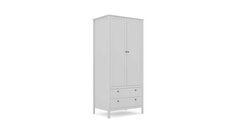 Шкаф двухдверный с ящиками Kasli, цвет Белый Home