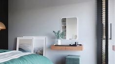 Зеркало Troy 80x60, цвет Белый Home