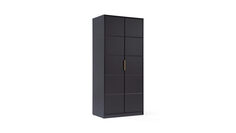 Шкаф двухдверный Selenga, цвет Черный Графит Home