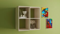 Стеллаж Scout 4 секции, цвет Анзиано Home