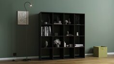 Стеллаж Scout 16 секций, цвет Графит Home