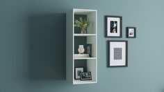 Стеллаж Scout 3 секции, цвет Белый л д Home