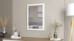 Зеркало Airis 70x50, цвет Белый глянец Home