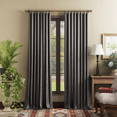 Портьера Askona Home Palermo 145 270 серый