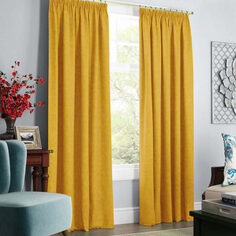 Портьера Askona Home Softy 145 270 желтый