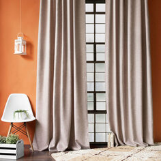 Портьера Askona Home Trend 145 270 коричневый