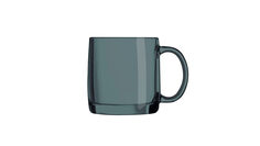 Кружка Нордик new 0,38 л сияющий графит Home