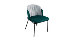 Стул Askona Home Nevada изумрудный, серебристый