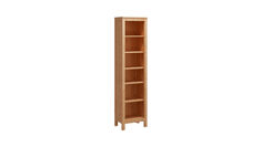 Шкаф книжный Terek 049, цвет светло-коричневый Home