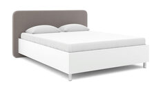 Кровать с подъемным механизмом Bliss ice, цвет Белый премиум Аскона