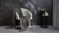 Вязаный плед Universal (петля), цвет капучино Аскона