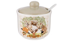 Сахарница с ложкой Дерево Мудрости 0,3 л Home