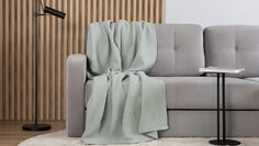 Покрывало Askona Home Stitch, цвет зеленый Аскона