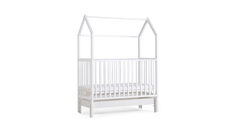 Кровать для новорожденного Locky New, цвет белый Askona Kids