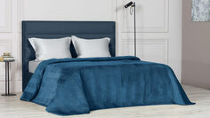 Покрывало стеганое Velvet Edition (ромб), цвет Синий капри Home