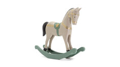 Статуэтка Лошадка New 23 см, цвет Бежево-зеленый Home