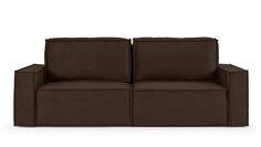 Прямой диван Klark 2 секционный с широкими подлокотниками Аскона