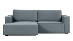 Угловой диван Ralf 2-секционный, с подлокотниками и канапе L Аскона