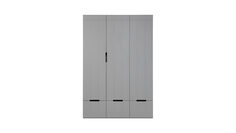 Шкаф трехдверный Bira, цвет Серый Home