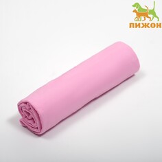 Полотенце для животных супервпитывающее, 43 х 35 см, розовое Пижон