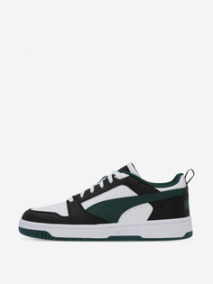 Кеды для мальчиков PUMA Rebound V6 Lo Jr, Черный