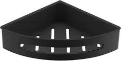 Полка Schein 9326MB 20,7x20,7 см, угловая, черный матовый
